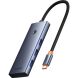 USB HUB Baseus UltraJoy Series 7 in 1 (B00052803811-00) - Space Grey (896361H). Фото 1 з 12