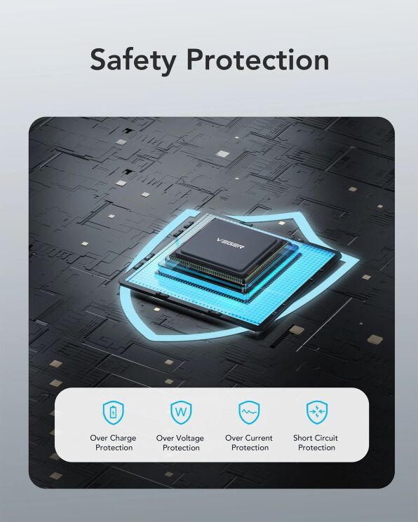 Внешний аккумулятор VEGER L30 PD20W (30000mAh) - Black: фото 8 из 8