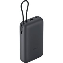 Зовнішній акумулятор Xiaomi 22.5W Integrated Cable (20000mAh) BHR9740GL - Dark Grey: фото 1 з 4