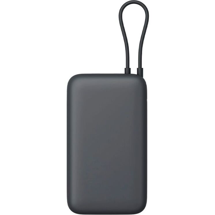 Зовнішній акумулятор Xiaomi 22.5W Integrated Cable (20000mAh) BHR9740GL - Dark Grey (995772DH) Зовнішній акумулятор Xiaomi 22.5W Integrated Cable (20000mAh) BHR9740GL - Dark Grey: фото 4 з 4