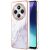 Захисний чохол Deexe Marble Case для Xiaomi Redmi 14C / Redmi A4 5G / Poco C75 - White: фото 1 из 6