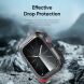 Захисний чохол Dux Ducis Tamo Series для Apple Watch 10 46 mm - Transparent White (364515T). Фото 6 из 10