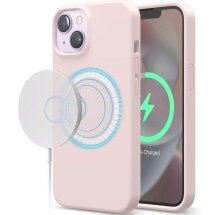 Защитный чехол Elago Silicone Case MagSafe для Apple iPhone 14 - Pink: фото 1 из 8