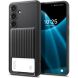 Защитный чехол Spigen (SGP) Liquid Slot для Samsung Galaxy S24 (S921) - Matte Black (347133B). Фото 1 из 15