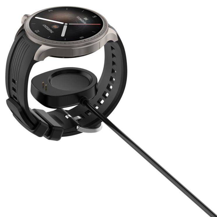 Зарядное устройство Deexe Charging Cable для Amazfit Balance (A2286) / T-Rex 3 (A2322) - Black: фото 5 из 8