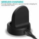 Зарядний пристрій Deexe Wireless Charging Dock для Samsung Galaxy Watch 42mm / 46mm / Gear S3 / Gear Sport - Black (116916B). Фото 9 з 9
