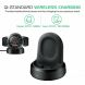 Зарядний пристрій Deexe Wireless Charging Dock для Samsung Galaxy Watch 42mm / 46mm / Gear S3 / Gear Sport - Black (116916B). Фото 7 з 9