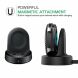 Зарядний пристрій Deexe Wireless Charging Dock для Samsung Galaxy Watch 42mm / 46mm / Gear S3 / Gear Sport - Black (116916B). Фото 6 з 9