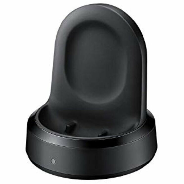 Зарядний пристрій Deexe Wireless Charging Dock для Samsung Galaxy Watch 42mm / 46mm / Gear S3 / Gear Sport - Black: фото 3 з 9