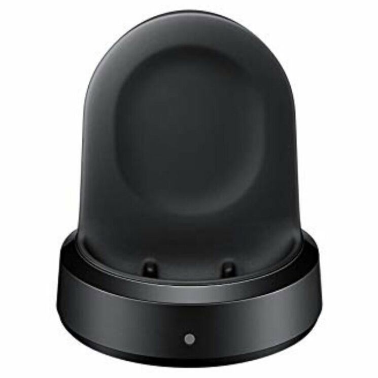Зарядний пристрій Deexe Wireless Charging Dock для Samsung Galaxy Watch 42mm / 46mm / Gear S3 / Gear Sport - Black: фото 2 з 9