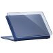 Защитная накладка UNIQ Vero Ultra Slim Clear Case для MacBook Neo (2026) UNIQ-MBNEO-VEROTIND - Blue (236723L). Фото 1 из 3