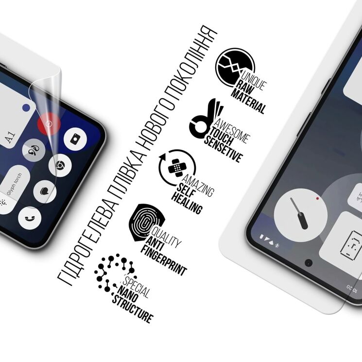 Захисна плівка на екран ArmorStandart Clear для Nothing Phone (3a) Lite (405420) Захисна плівка на екран ArmorStandart Clear для Nothing Phone (3a) Lite: фото 2 з 5