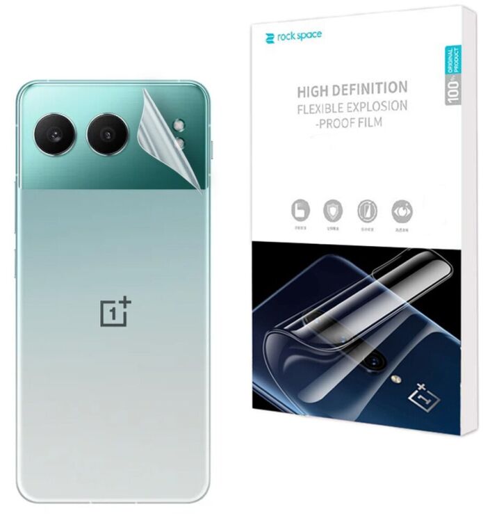 Защитная пленка на заднюю панель RockSpace Explosion-Proof SuperClear для OnePlus Nord 4: фото 1 из 9