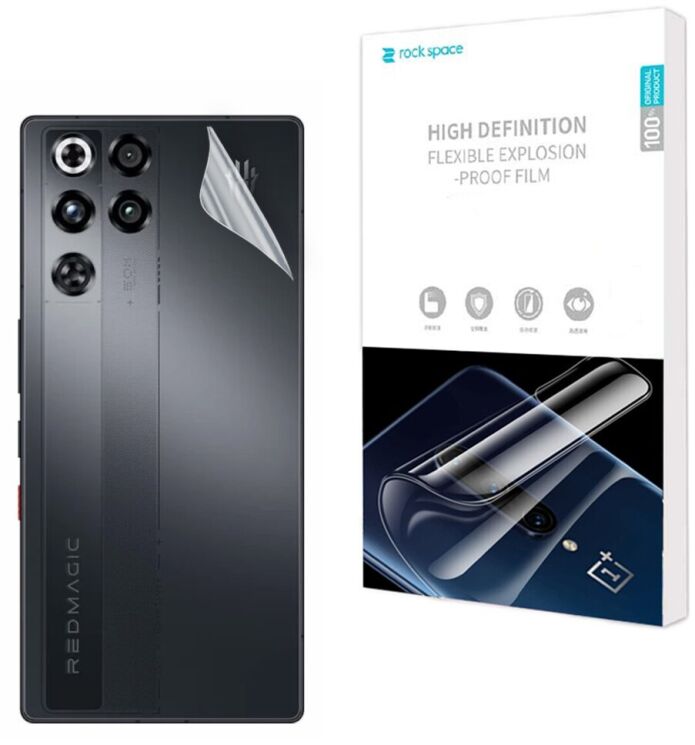 Защитная пленка на заднюю панель RockSpace SuperClear для ZTE Nubia Red Magic 11 Pro: фото 1 из 9