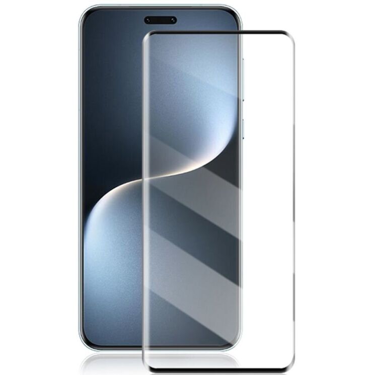 Защитное стекло AMORUS 3D Curved Full Glue для Honor Magic 7 Pro - Black: фото 1 из 9