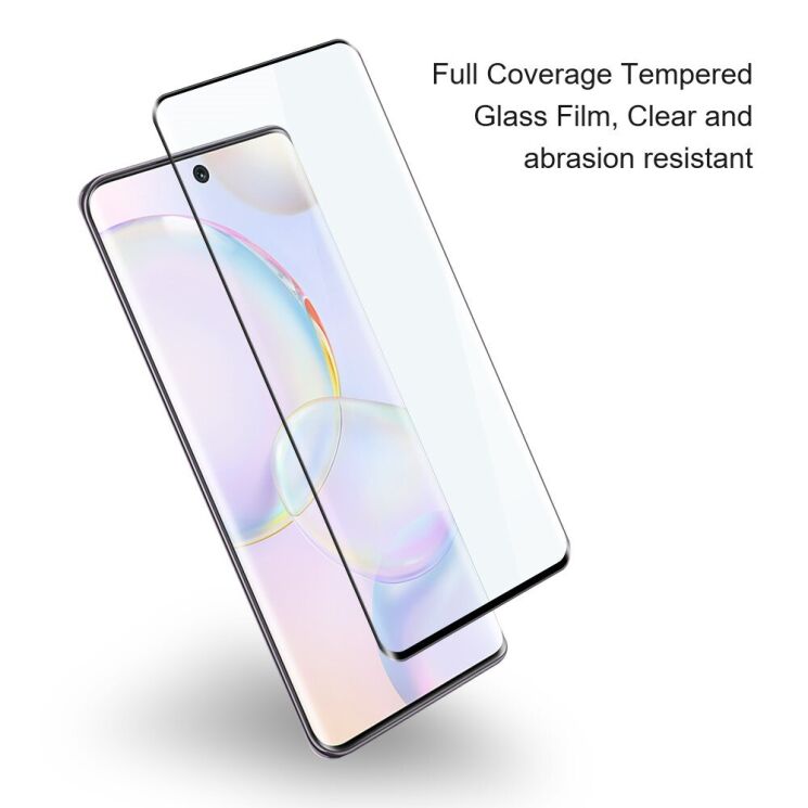 Защитное стекло AMORUS 3D Curved Full Glue для Honor Magic 7 Pro - Black: фото 3 из 9