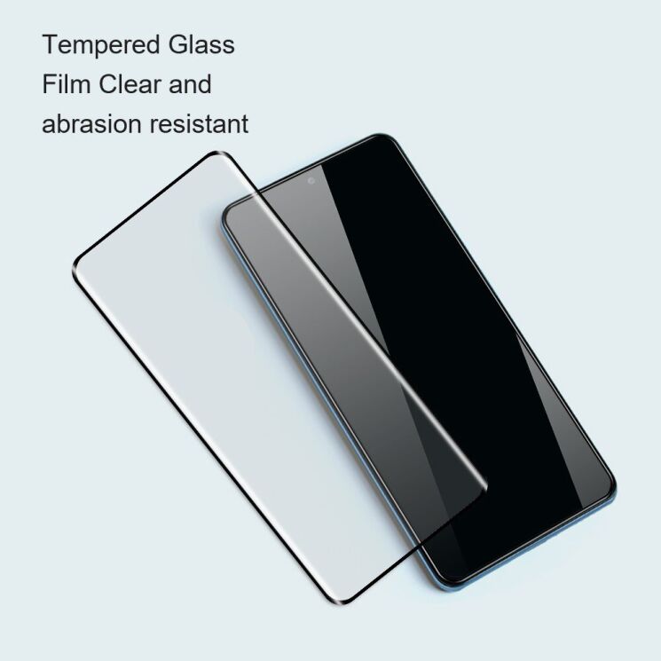 Захисне скло AMORUS 3D Curved Full Glue для Xiaomi Poco X7 - Black: фото 6 з 8