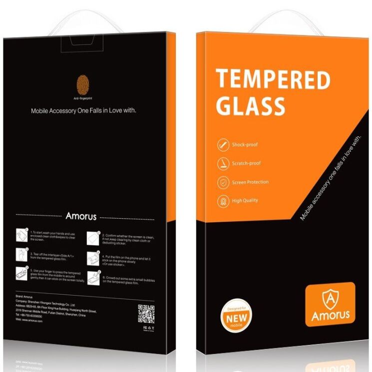 Защитное стекло AMORUS Ultra Clear для OnePlus Nord 4: фото 3 из 9