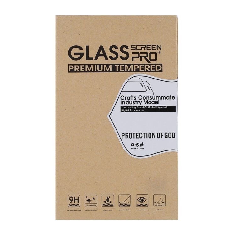 Захисне скло Deexe Full Glue Coverage для Samsung Galaxy A73 - Black: фото 10 з 10