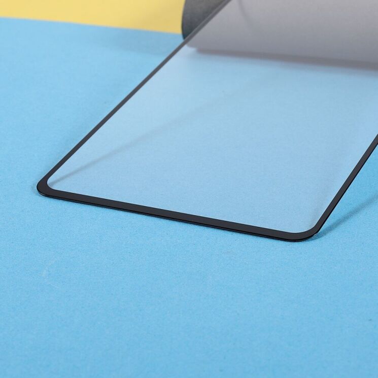 Захисне скло Deexe Full Glue Coverage для Samsung Galaxy A73 - Black: фото 7 з 10