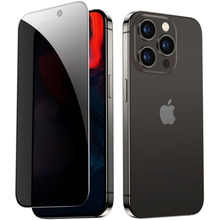 Защитное стекло ESR Privacy для Apple iPhone 15 Pro Max - Black: фото 3 из 10