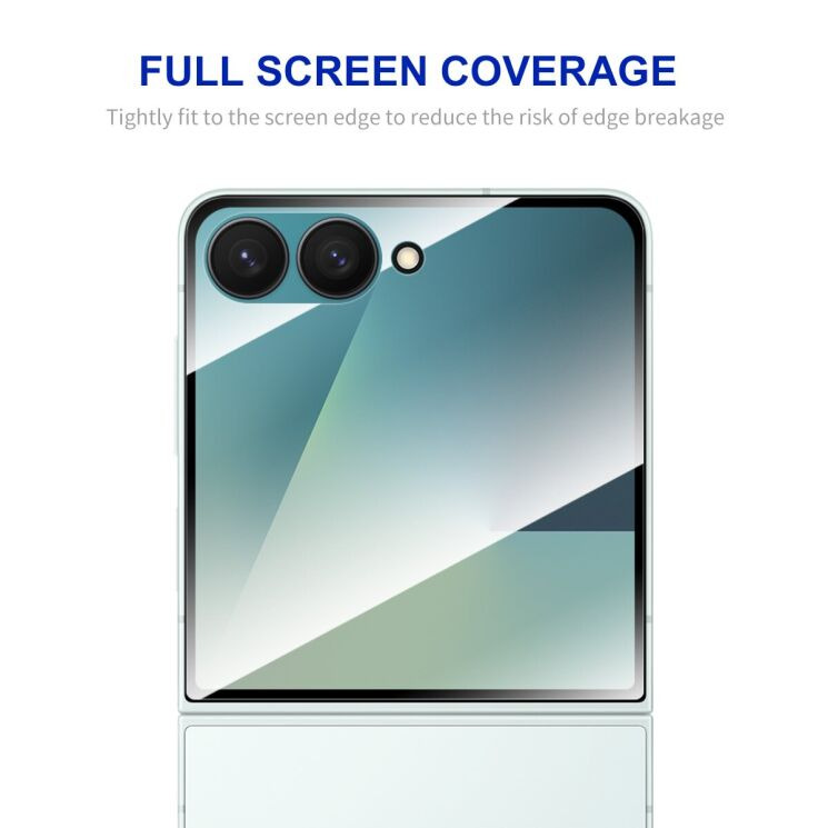 Защитное стекло HAT PRINCE Full Glue Cover для Samsung Galaxy Flip 7: фото 2 из 8