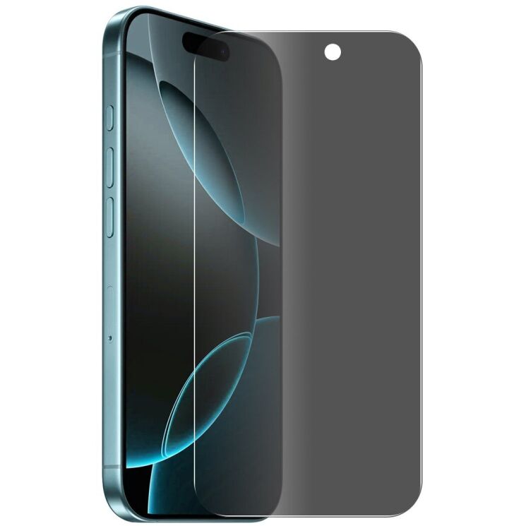 Защитное стекло HAT PRINCE Privacy для Apple iPhone 17 Pro - Black: фото 1 из 7