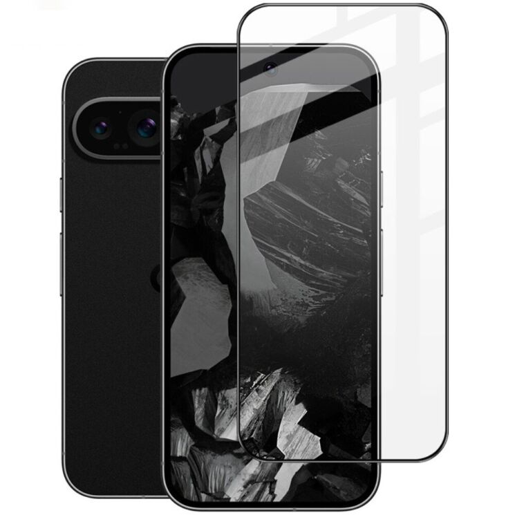 Защитное стекло IMAK 5D Pro+ Full Glue для Google Pixel 9 / 9 Pro - Black: фото 1 из 7