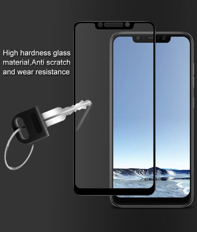 Захисне скло IMAK Pro+ Full Coverage для Xiaomi Pocophone F1 - Black: фото 3 з 6