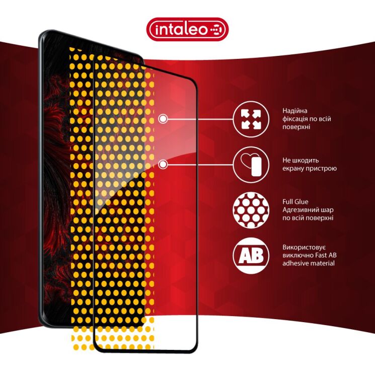 Захисне скло Intaleo Full Glue для Xiaomi Redmi Note 15 5G / Poco M8 5G - Black: фото 7 з 8