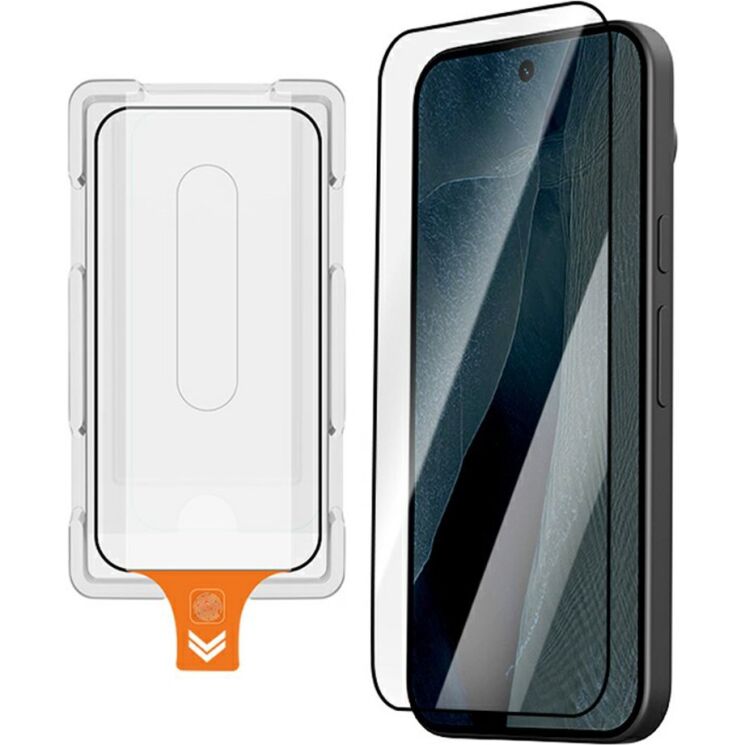 Защитное стекло LEREACH Tempered Glass Full Screen Protector для Google Pixel 11 Pro XL - Black: фото 1 из 11