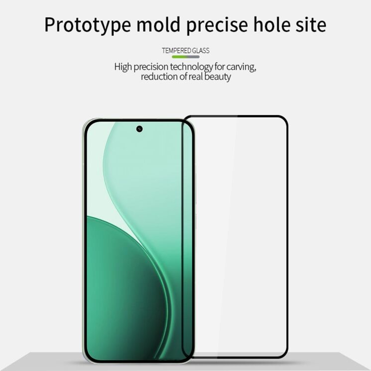 Захисне скло MOFI Full Glue Protect для OPPO Reno 14 5G - Black: фото 4 з 9