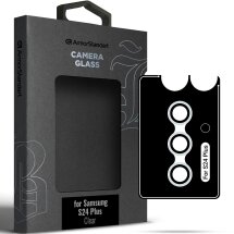 Защитное стекло на камеру ArmorStandart Supreme Black Icon для Samsung Galaxy S24 Plus (S926) - Clear: фото 1 из 1