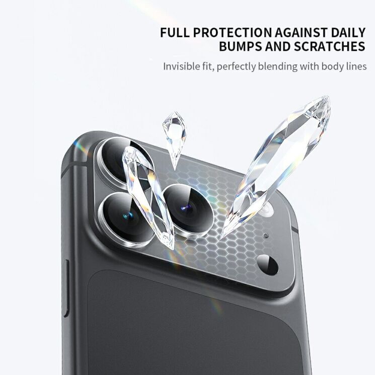 Защитное стекло на камеру ZGA Lens Protector для Apple iPhone 18 Pro Max - Black (423903B) Защитное стекло на камеру ZGA Lens Protector для Apple iPhone 18 Pro Max - Black: фото 6 из 10