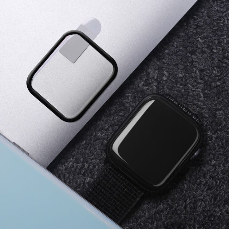 Захисне скло NILLKIN 3D AW+ Series для Apple Watch 42 mm - Black: фото 18 з 20