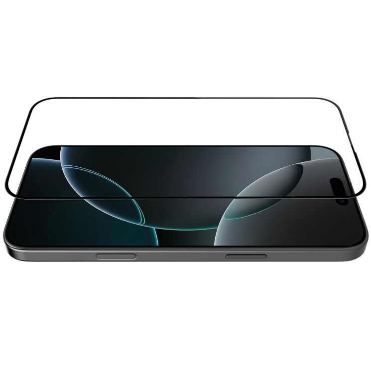 Защитное стекло NILLKIN 3D CP+ MAX для Apple iPhone 16 Pro Max - Black: фото 3 из 20