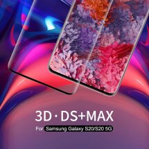 Захисне скло NILLKIN 3D DS+MAX для Samsung Galaxy S20 (G980) - Black: фото 1 з 22