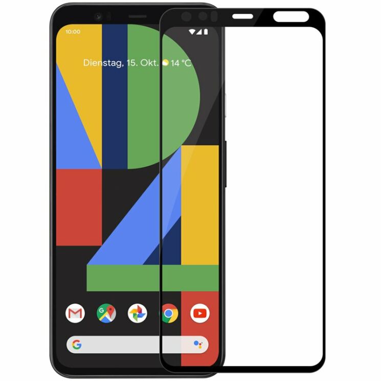 Защитное стекло NILLKIN Amazing CP+ для Google Pixel 4 XL - Black: фото 2 из 18