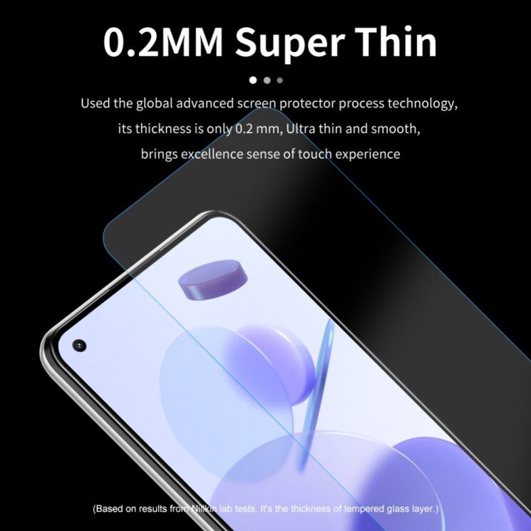 Защитное стекло NILLKIN Amazing H+ Pro для Xiaomi Mi 11 Lite / 11 Lite NE: фото 4 из 18