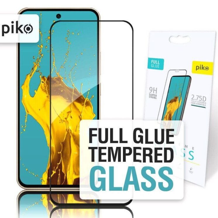 Захисне скло Piko Full Glue для Xiaomi Poco C95 Pro - Black (429216B) Захисне скло Piko Full Glue для Xiaomi Poco C95 Pro - Black: фото 1 з 5