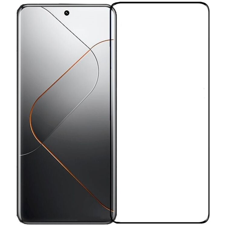 Захисне скло PINWUYO Full Glue Cover для Xiaomi 14 Pro - Black: фото 1 з 13