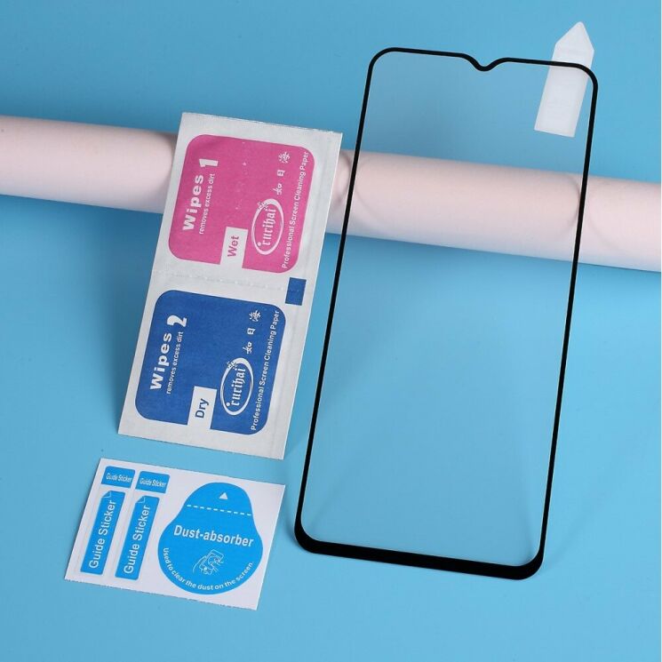 Защитное стекло RURIHAI Full Glue Screen Protect для OPPO A9 2020 - Black: фото 2 из 7