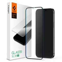 Захисне скло Spigen (SGP) Glass FC для Apple iPhone 12 mini - Black: фото 1 з 6