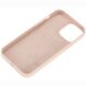 Защитный чехол 2Е Liquid Silicone для iPhone 13 Pro Max - Beige Pink (369316E). Фото 2 из 3