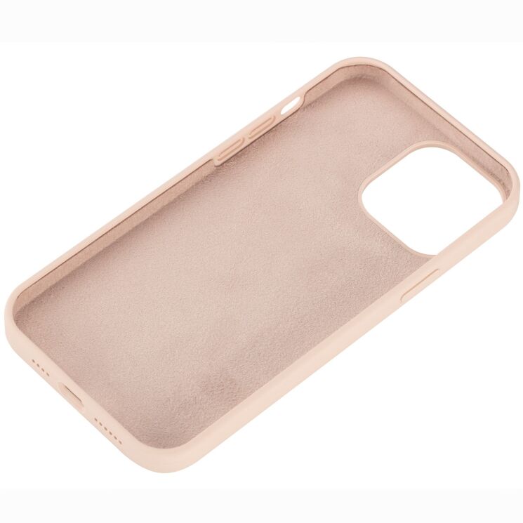Защитный чехол 2Е Liquid Silicone для iPhone 13 Pro Max - Beige Pink: фото 2 из 3