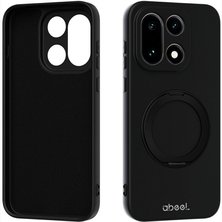 Захисний чохол ABEEL Lyra Skin Kickstand with MagSafe для OnePlus 15 - Black: фото 1 з 8