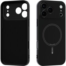 Захисний чохол ABEEL Lyra Skin with MagSafe для iPhone 18 Pro Max - Black: фото 1 з 7