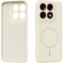 Защитный чехол ABEEL Lyra Skin with MagSafe для Motorola Edge 70 Pro - Beige: фото 1 из 7