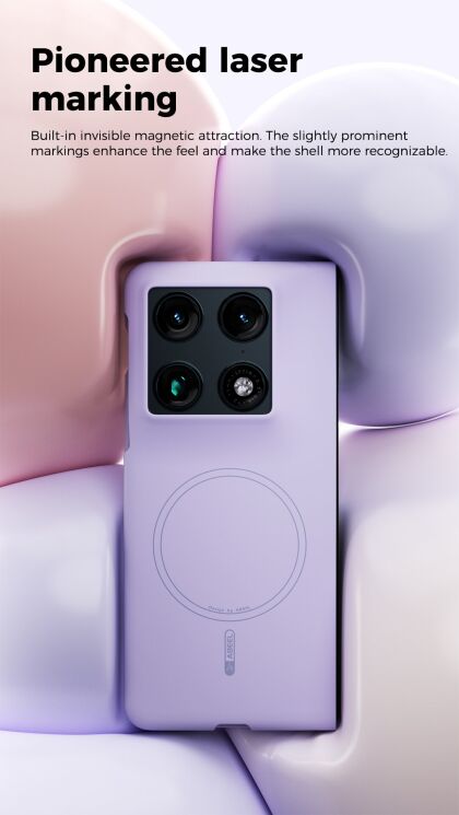 Защитный чехол ABEEL Lyra Skin with MagSafe (FF) для Motorola Razr Fold - Purple (423003V) Защитный чехол ABEEL Lyra Skin with MagSafe (FF) для Motorola Razr Fold - Purple: фото 4 из 10