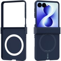 Защитный чехол ABEEL Lyra Skin with MagSafe (FF) для Samsung Galaxy Flip 8 - Dark Blue: фото 1 из 6
